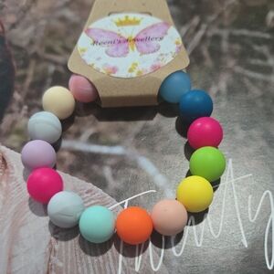 Colorful Beaded Kids Bracelet